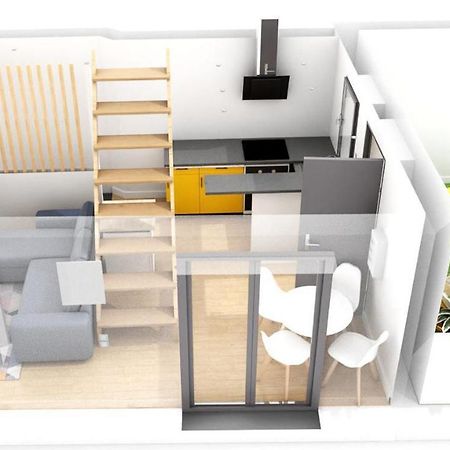Maisonnette Le Faubourg - Centre Ville, Terrasse Et Netflix 贝尔福 外观 照片