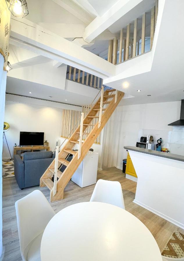 Maisonnette Le Faubourg - Centre Ville, Terrasse Et Netflix 贝尔福 外观 照片